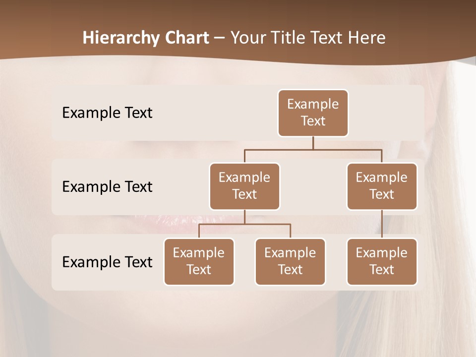 Eyes Clean Cheek PowerPoint Template