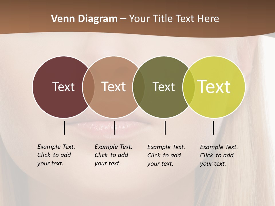 Eyes Clean Cheek PowerPoint Template