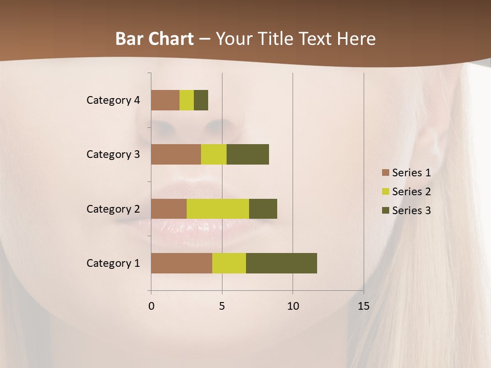Eyes Clean Cheek PowerPoint Template