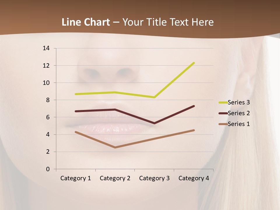 Eyes Clean Cheek PowerPoint Template