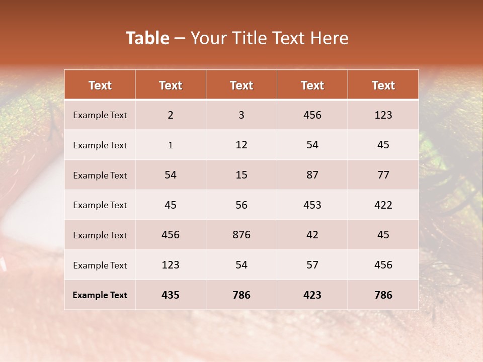 Fine Care Makeup PowerPoint Template