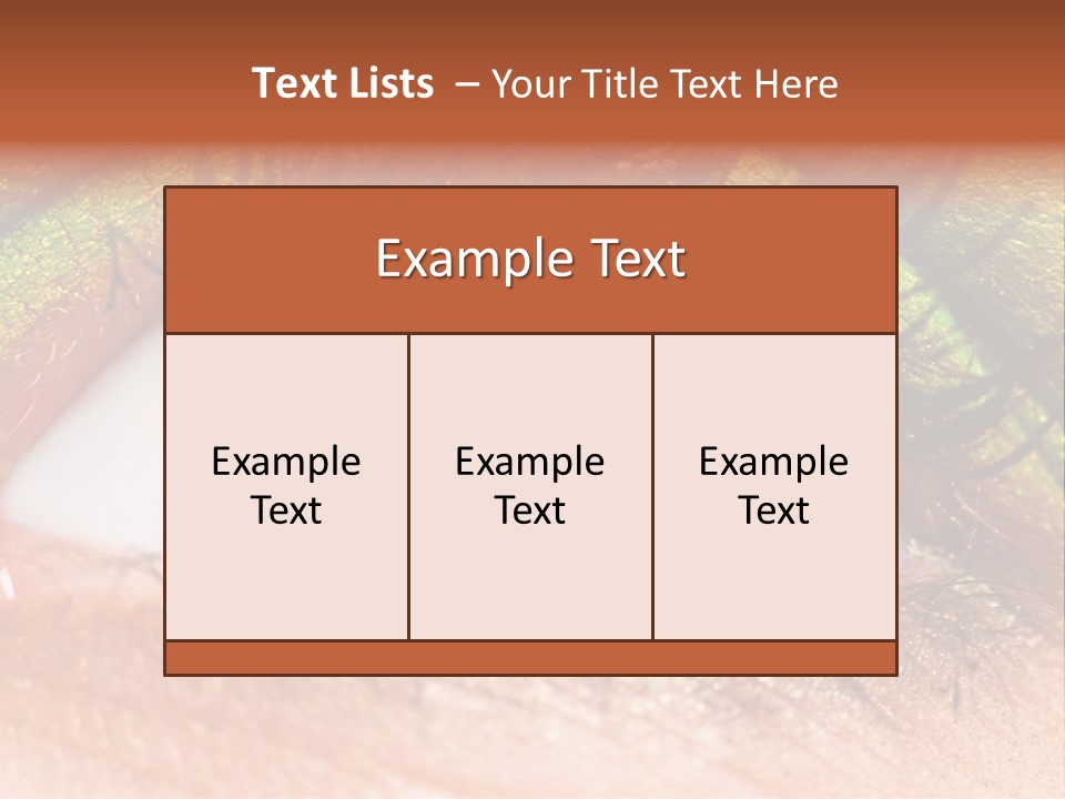 Fine Care Makeup PowerPoint Template