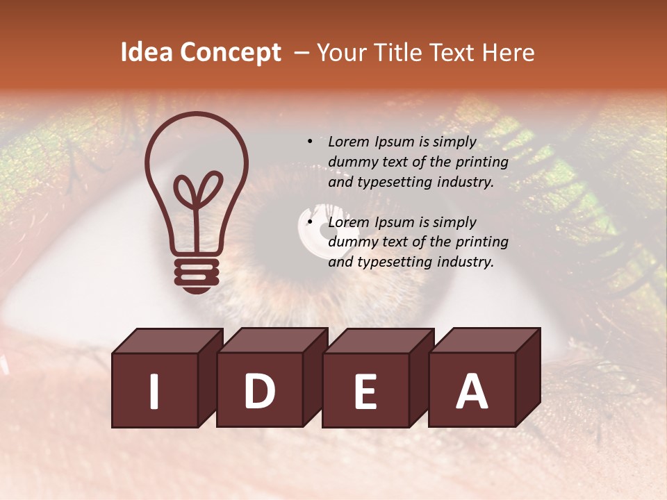 Fine Care Makeup PowerPoint Template