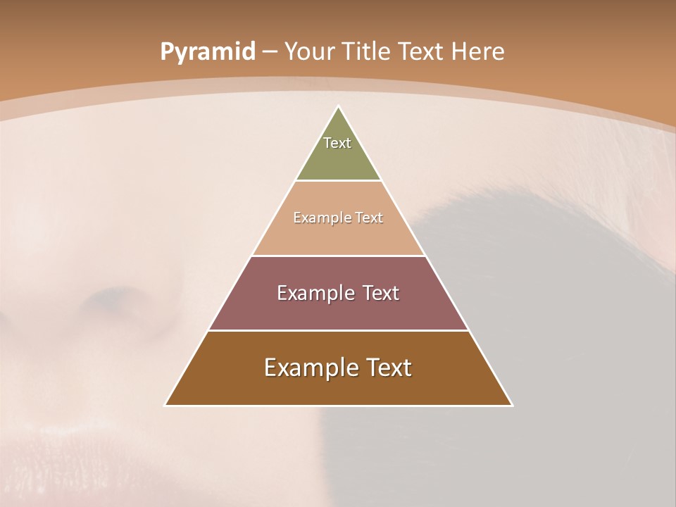 Elegance Portrait Model PowerPoint Template