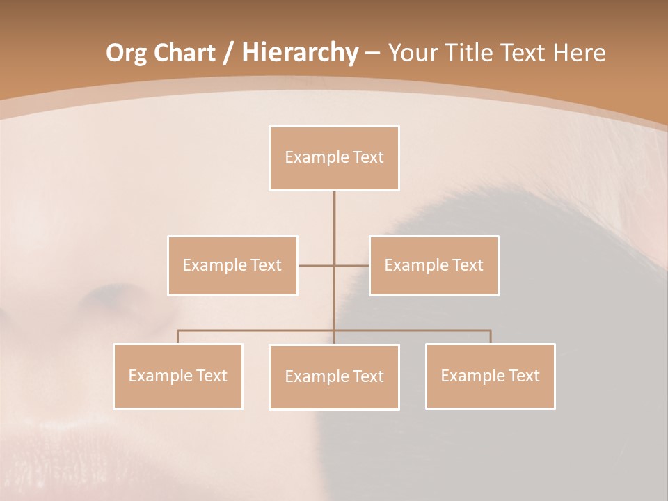 Elegance Portrait Model PowerPoint Template