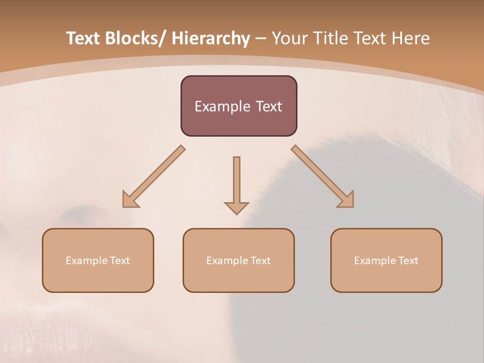 Elegance Portrait Model PowerPoint Template
