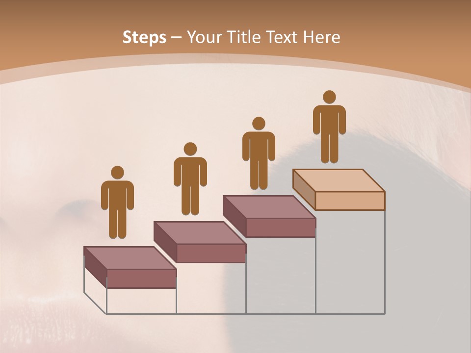 Elegance Portrait Model PowerPoint Template