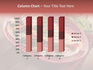 Piada Plate Red PowerPoint Template