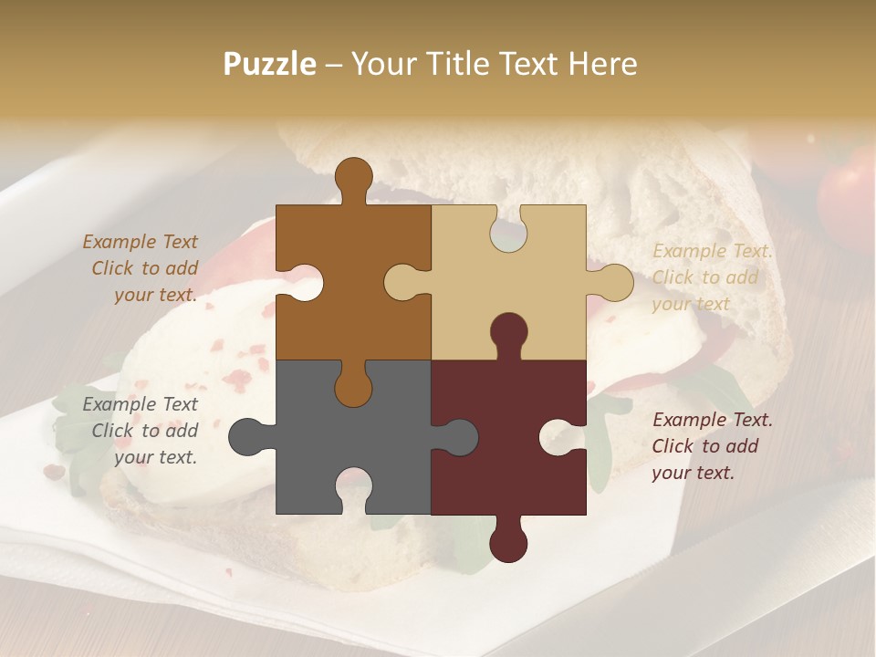 Einlegen Ciabatta Eingelegt PowerPoint Template