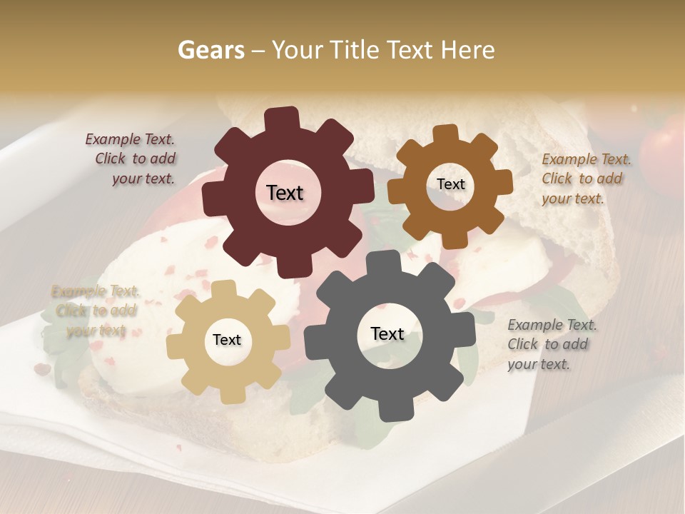 Einlegen Ciabatta Eingelegt PowerPoint Template