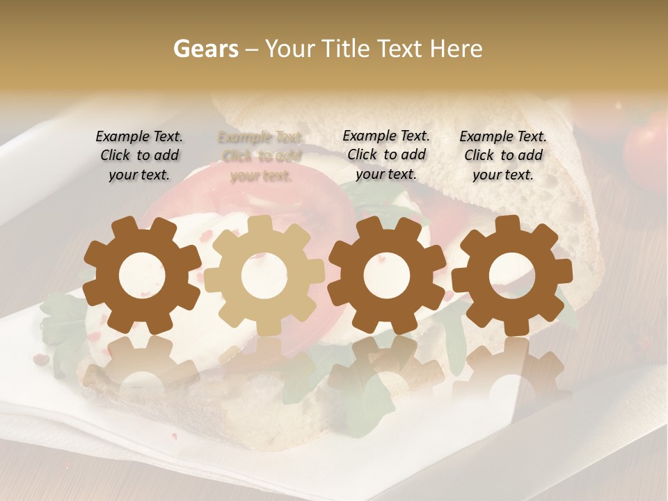 Einlegen Ciabatta Eingelegt PowerPoint Template