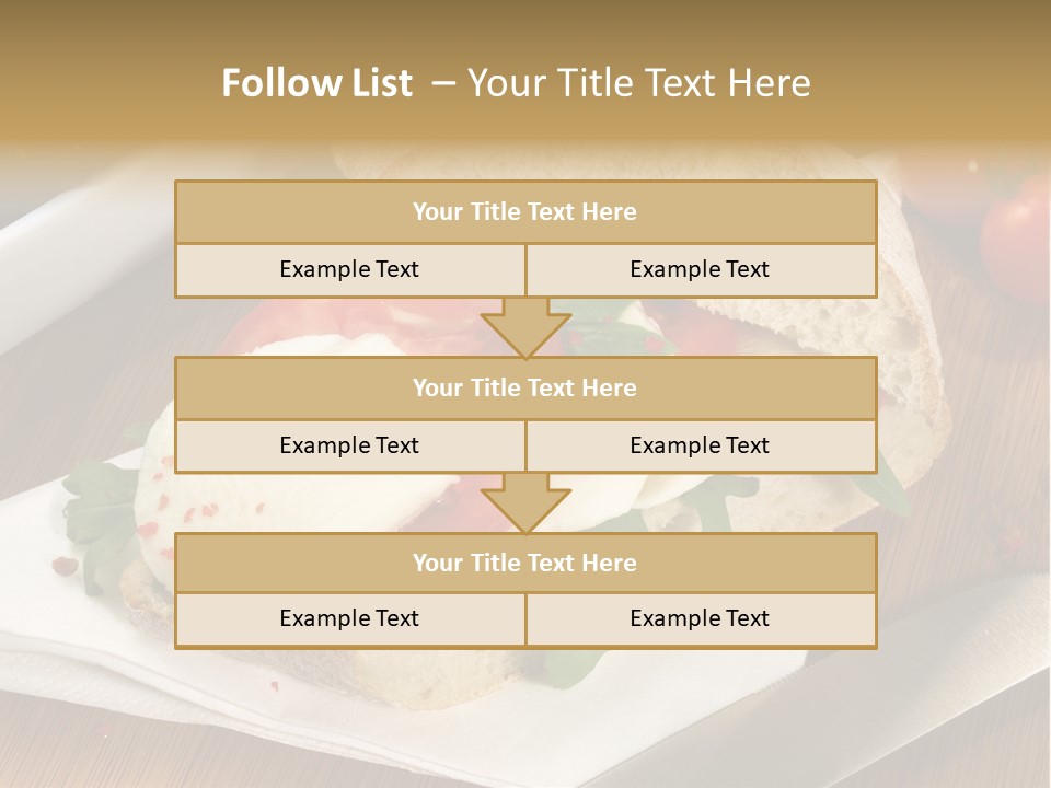 Einlegen Ciabatta Eingelegt PowerPoint Template