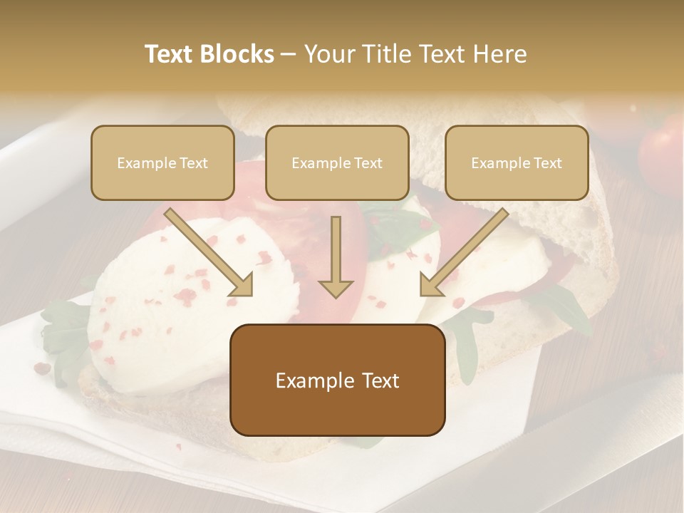 Einlegen Ciabatta Eingelegt PowerPoint Template