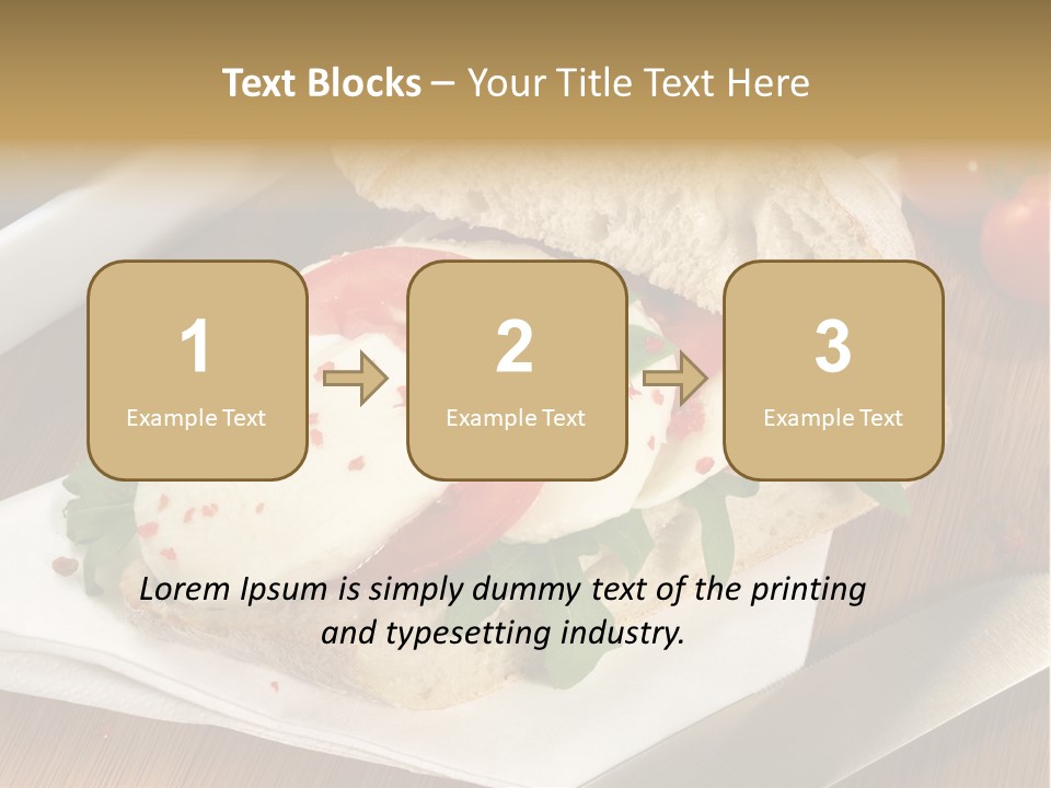 Einlegen Ciabatta Eingelegt PowerPoint Template