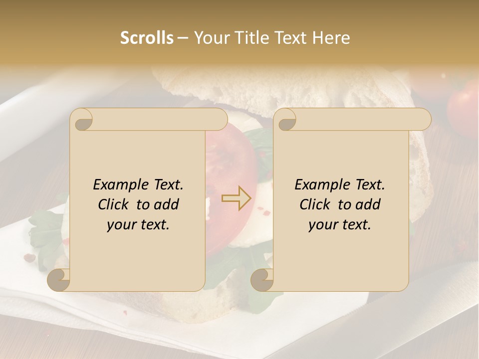 Einlegen Ciabatta Eingelegt PowerPoint Template