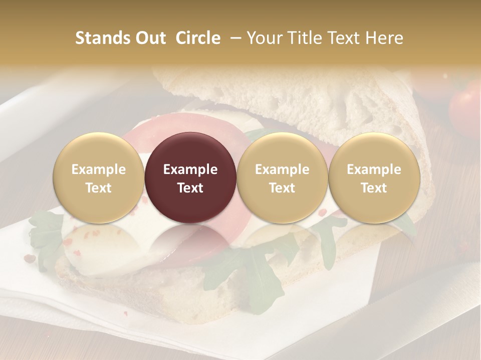 Einlegen Ciabatta Eingelegt PowerPoint Template