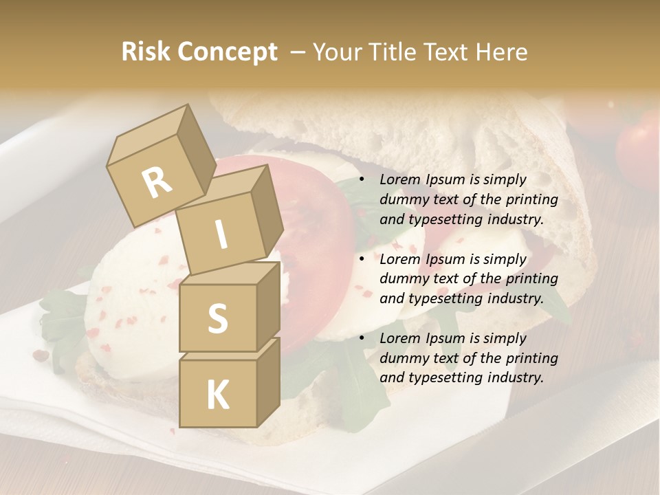 Einlegen Ciabatta Eingelegt PowerPoint Template