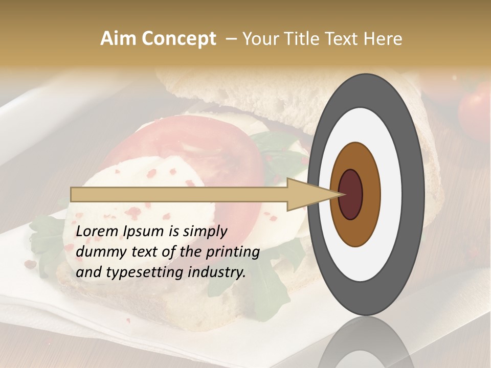 Einlegen Ciabatta Eingelegt PowerPoint Template