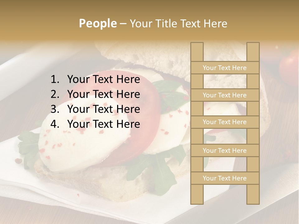 Einlegen Ciabatta Eingelegt PowerPoint Template