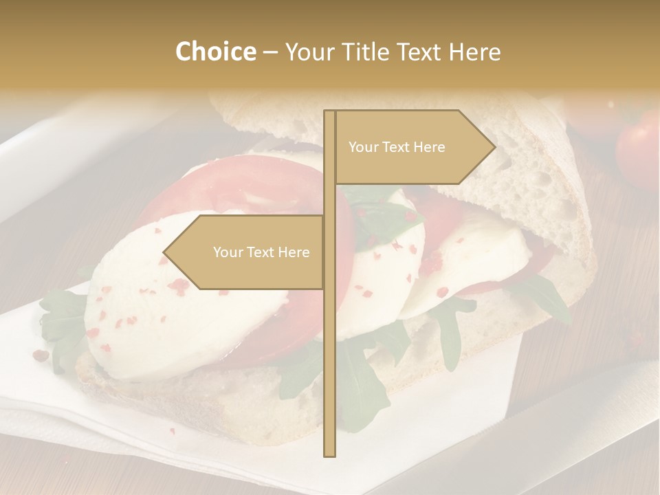 Einlegen Ciabatta Eingelegt PowerPoint Template