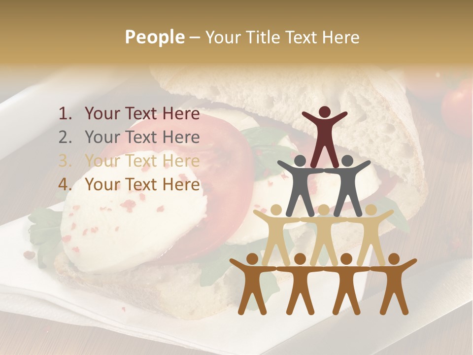 Einlegen Ciabatta Eingelegt PowerPoint Template
