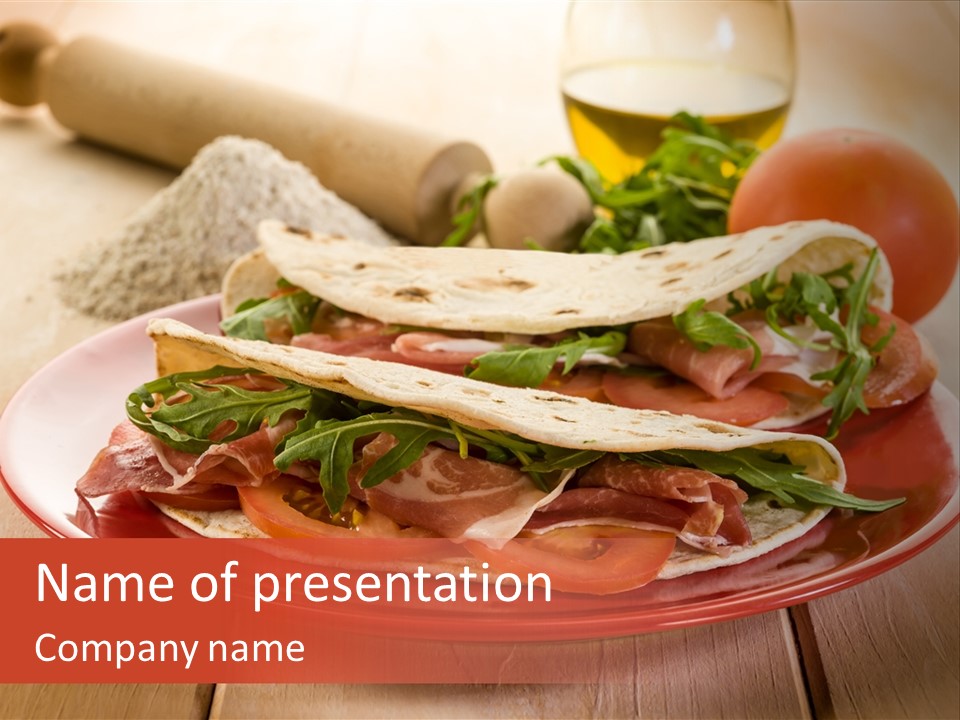 Tomato Parma Delicious PowerPoint Template