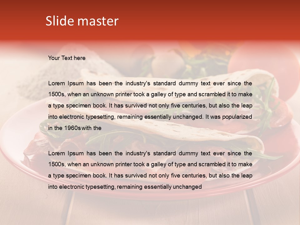 Tomato Parma Delicious PowerPoint Template