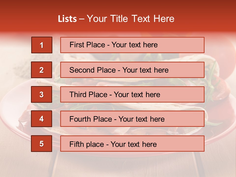 Tomato Parma Delicious PowerPoint Template