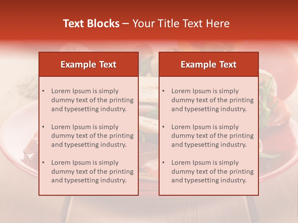 Tomato Parma Delicious PowerPoint Template