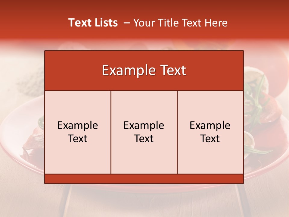 Tomato Parma Delicious PowerPoint Template