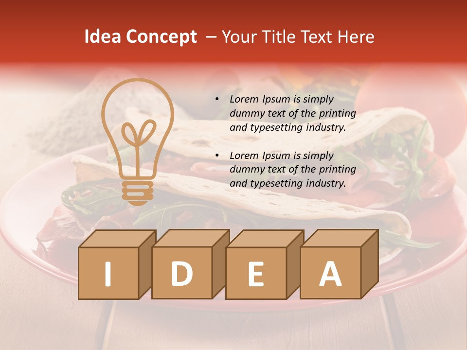 Tomato Parma Delicious PowerPoint Template