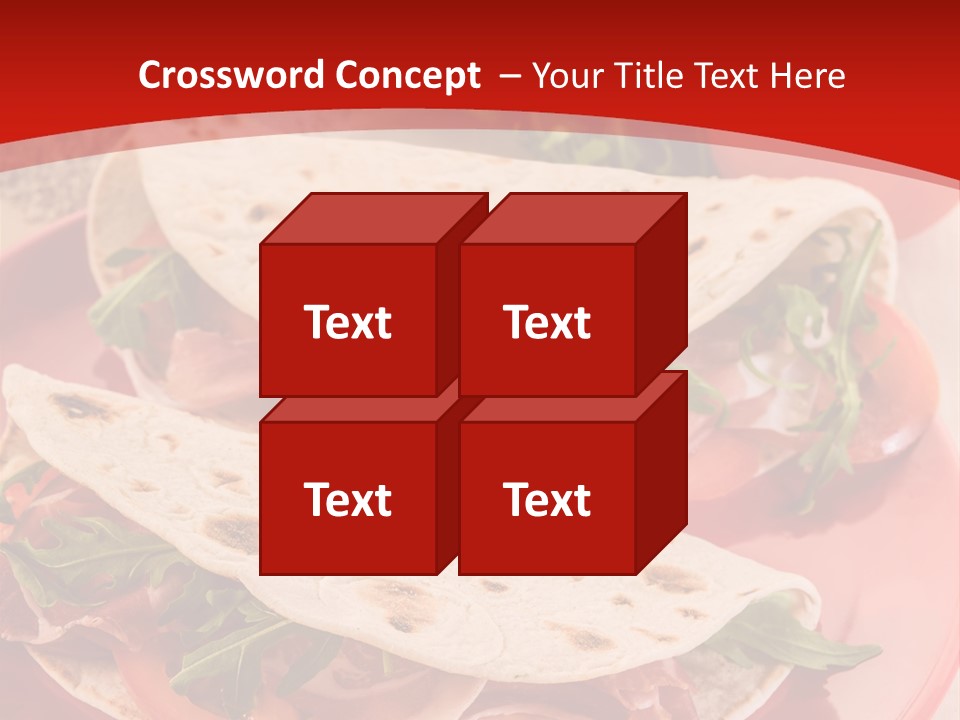 Meer Blauer Himmer Bar PowerPoint Template