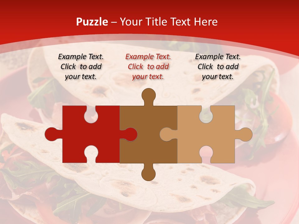 Meer Blauer Himmer Bar PowerPoint Template