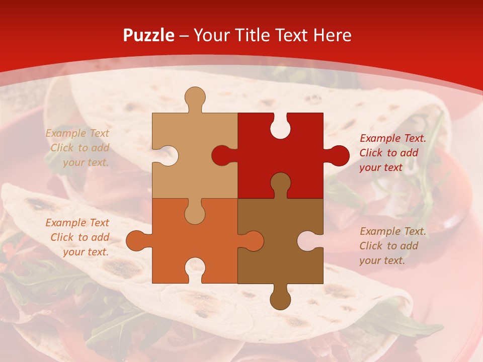 Meer Blauer Himmer Bar PowerPoint Template