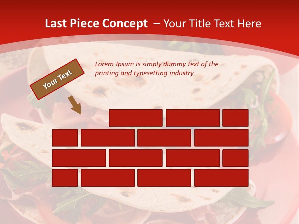 Meer Blauer Himmer Bar PowerPoint Template