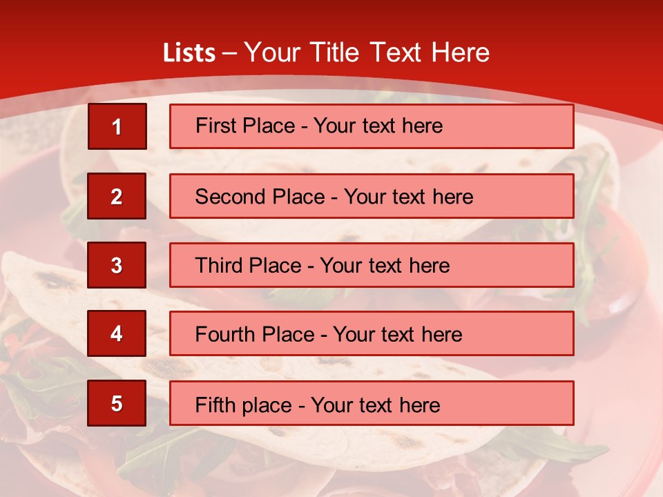 Meer Blauer Himmer Bar PowerPoint Template