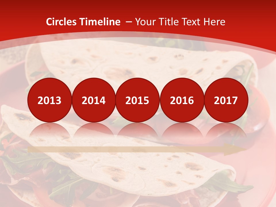 Meer Blauer Himmer Bar PowerPoint Template