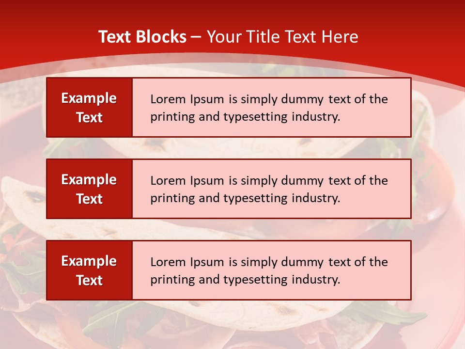 Meer Blauer Himmer Bar PowerPoint Template