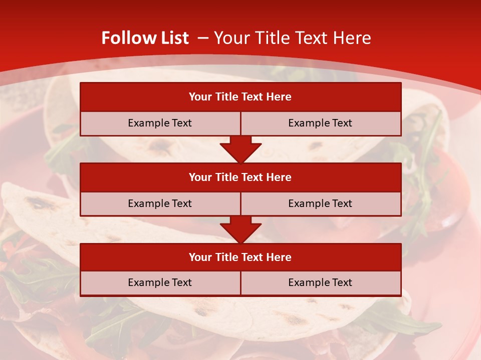 Meer Blauer Himmer Bar PowerPoint Template