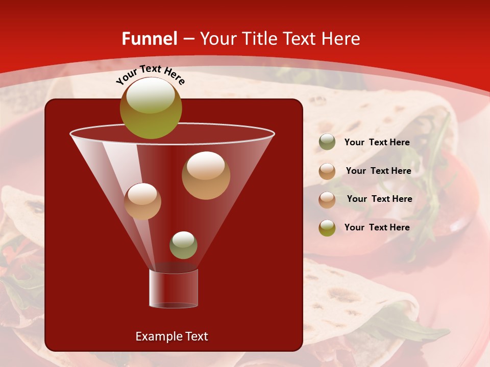 Meer Blauer Himmer Bar PowerPoint Template