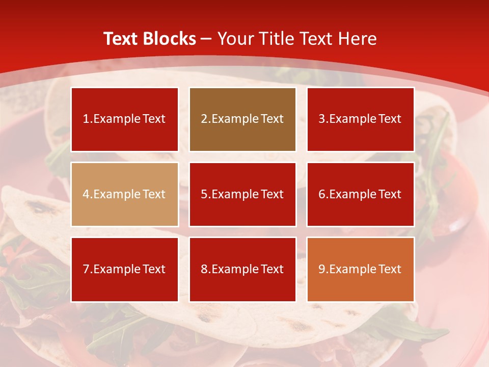 Meer Blauer Himmer Bar PowerPoint Template