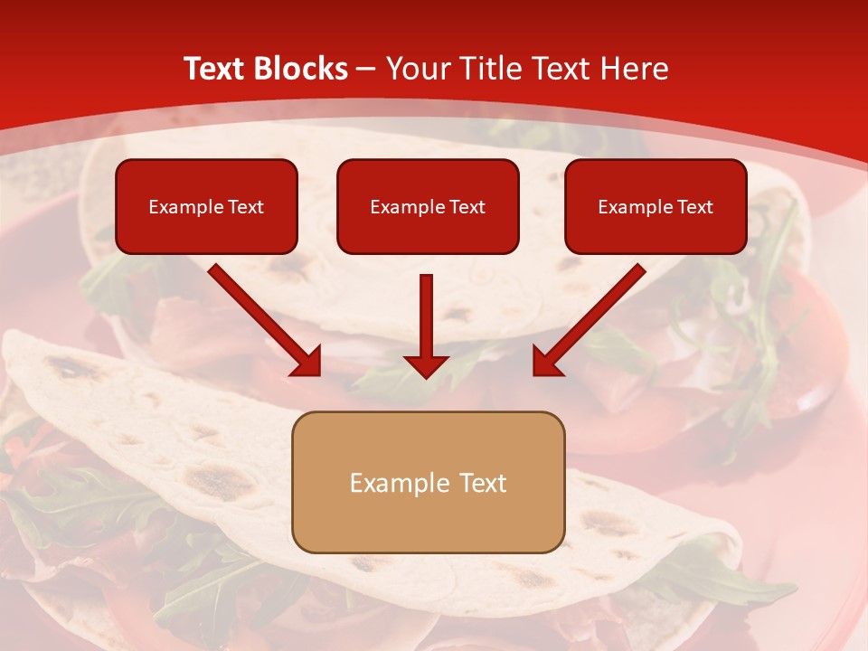 Meer Blauer Himmer Bar PowerPoint Template