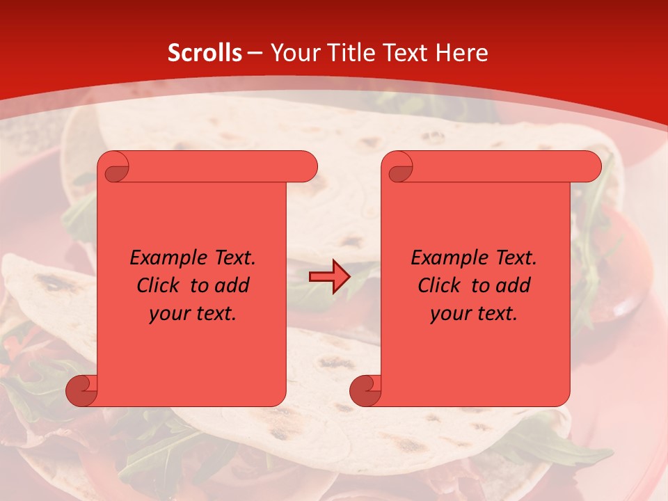 Meer Blauer Himmer Bar PowerPoint Template