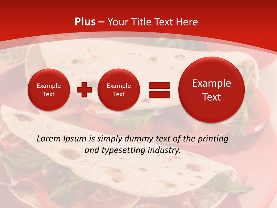 Meer Blauer Himmer Bar PowerPoint Template