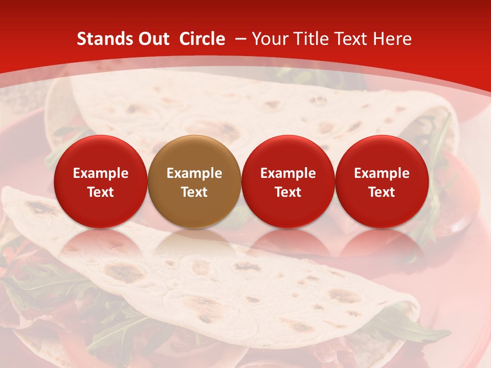 Meer Blauer Himmer Bar PowerPoint Template