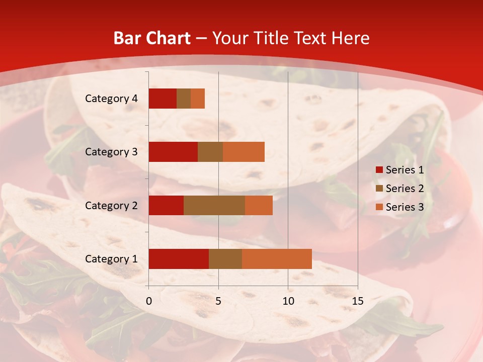 Meer Blauer Himmer Bar PowerPoint Template