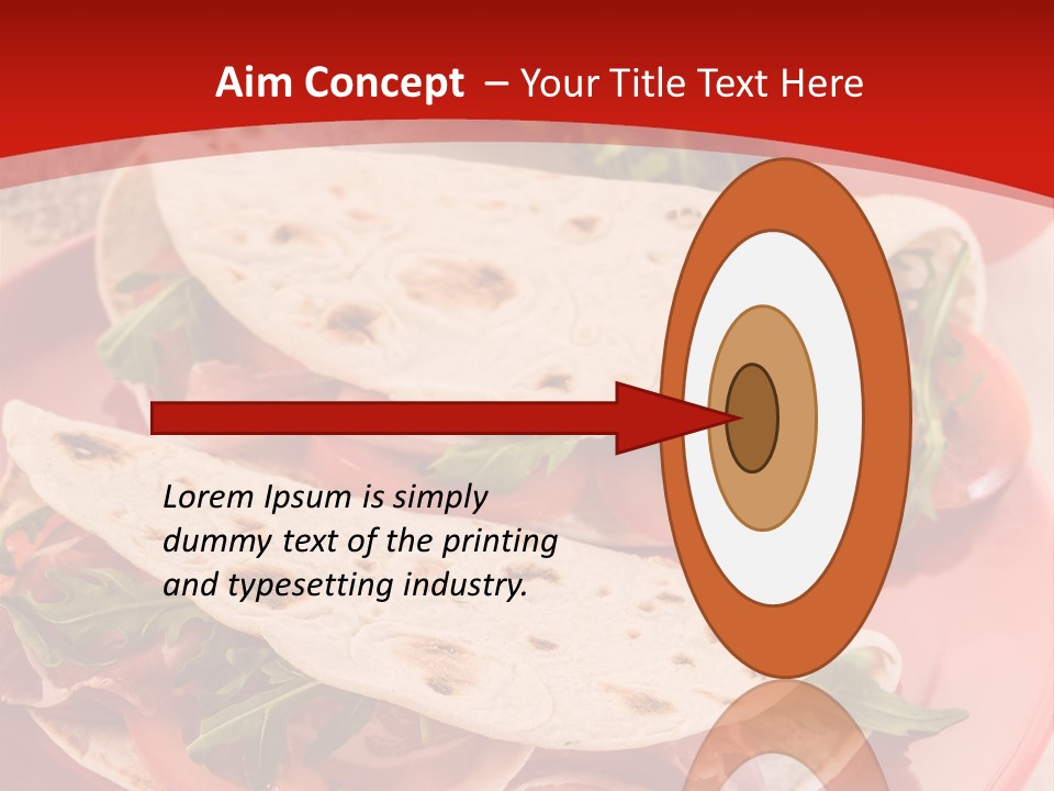 Meer Blauer Himmer Bar PowerPoint Template