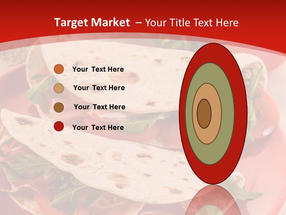 Meer Blauer Himmer Bar PowerPoint Template