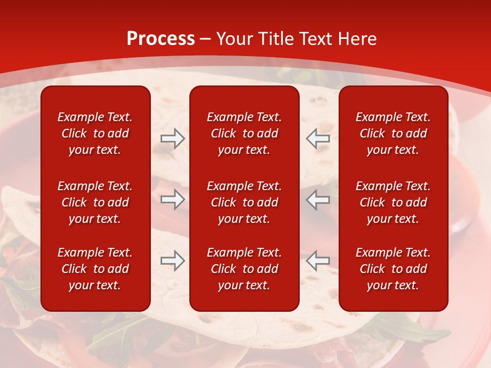 Meer Blauer Himmer Bar PowerPoint Template