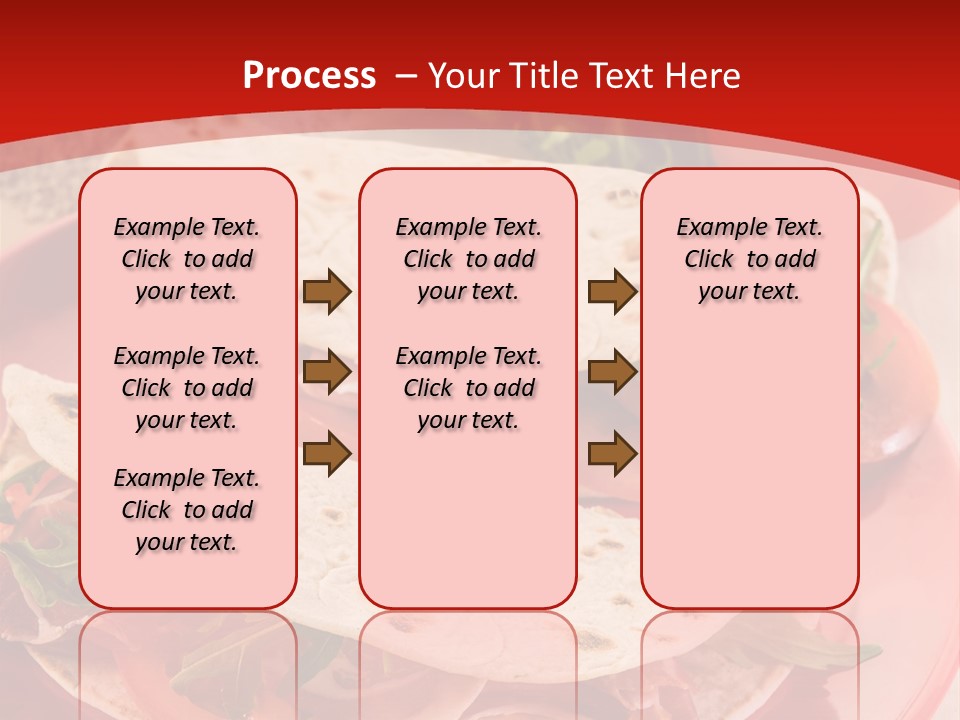 Meer Blauer Himmer Bar PowerPoint Template